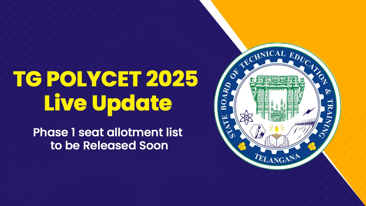 TG POLYCET 2025 Live Update Phase 1 seat allotment.webp